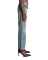 Blue Cropped Wide-leg Jeans | PDP | Antonia