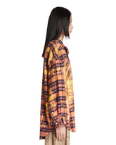 Yellow Tartan Cotton Shirt | PDP | Antonia