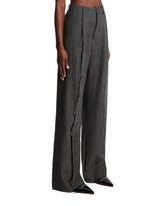 Gray Exposed Seam Pants | PDP | Antonia