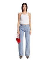 Blue High Rise Loose Jeans - Women's clothing | PLP | dAgency