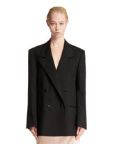 Black Double-Breast Jacket - Women's clothing | PLP | dAgency