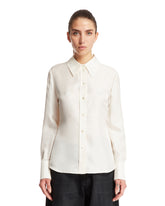 White Silk Shirt - ROHE DONNA | PLP | dAgency