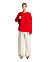 Red Wool And Cashmere Sweater - new arrivals women's clothing | PLP | dAgency