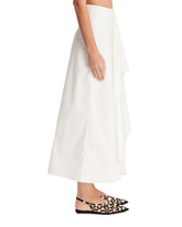 White Folded Skirt | PDP | Antonia