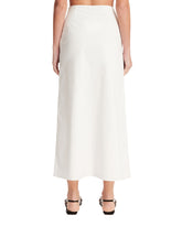 White Folded Skirt | PDP | Antonia