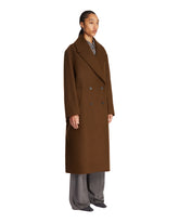 Brown Long Coat | PDP | Antonia