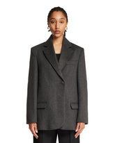 Gray Wool Jacket - ROHE WOMEN | PLP | Antonia