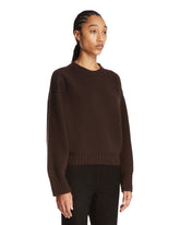 Brown Crewneck Sweater | PDP | Antonia