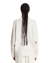 White Turtleneck Sweater | PDP | Antonia