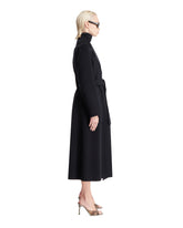 Blue Wool Midi Coat | PDP | Antonia