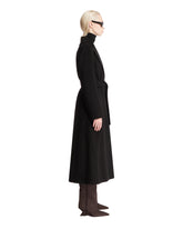 Black Wool Belted Coat | PDP | Antonia