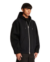 Black Zip Up Hoodie | PDP | Antonia