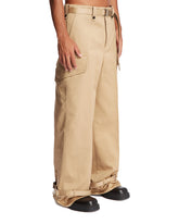 Beige Cargo Pants | PDP | Antonia