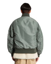 Green Ripstop Bomber Jacket | PDP | Antonia