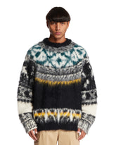 Multicolor Pattern Knit Sweater - Sacai men | PLP | Antonia