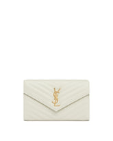 White Cassandre Chain Wallet - Women | PLP | Antonia