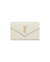 White Cassandre Chain Wallet | PDP | Antonia