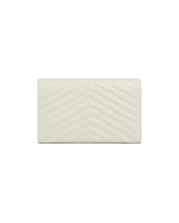 White Cassandre Chain Wallet | PDP | Antonia