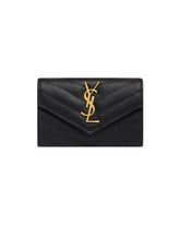 Black Small Envelope Wallet | PDP | Antonia