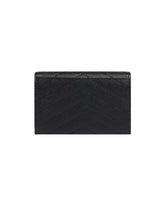 Black Small Envelope Wallet | PDP | Antonia