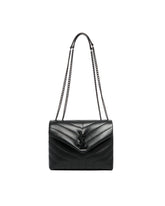 Black Loulou Small Quilted Bag | PDP | Antonia