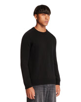 Black Crewneck Pullover | PDP | Antonia