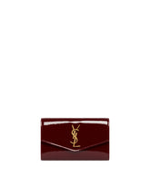 Burgundy Wallet On Chain - Women | PLP | Antonia