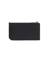 Black Fragments Zip Card Case | PDP | Antonia