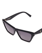 Black SL M103 Acetate Sunglasses | PDP | Antonia