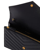 Black Envelope Chain Wallet | PDP | Antonia