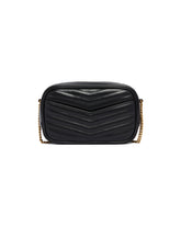 Borsa Mini Lou In Pelle Nera | PDP | Antonia