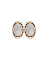 Oval Cabochon Earrings | PDP | Antonia