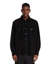 Black Corduroy Overshirt | PDP | Antonia