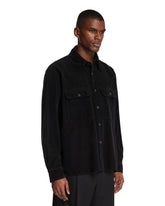 Black Corduroy Overshirt | PDP | Antonia