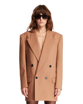 Giacca Oversize Beige - Saint laurent donna | PLP | Antonia