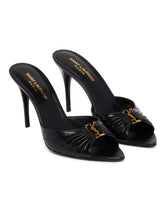 Black Leather Babylone Sandals - New arrivals women's shoes | PLP | dAgency