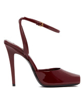 La Scandale Burgundy Sandals | PDP | Antonia