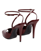 La Scandale Burgundy Sandals | PDP | Antonia