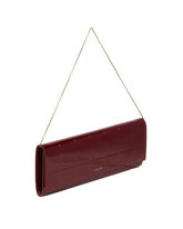 Burgundy Patent Leather Shoulder Bag | PDP | Antonia