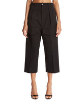 Black Cropped Multi-Pocket Pants - Women's clothing | PLP | Antonia