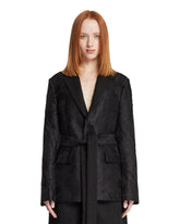 Black Belted Jacket | PDP | Antonia