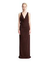 Brown Kosme Gown - new arrivals women's clothing | PLP | dAgency