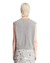 Gray Cashmere Vest | PDP | Antonia