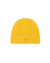 Yellow Cotton Beanie - Men's accessories | PLP | Antonia