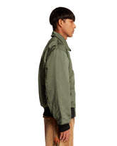 Green Blouson Padded Jacket | PDP | Antonia