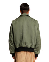 Green Blouson Padded Jacket | PDP | Antonia