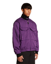 Purple Multipocket Jacket | PDP | Antonia