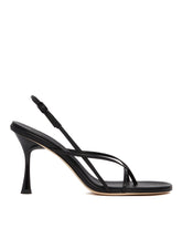 Black Cross Front Sandals - THE GREY MEN | PLP | Antonia