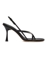 Black Cross Front Sandals | PDP | Antonia