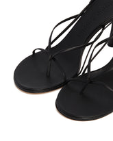 Black Cross Front Sandals | PDP | Antonia